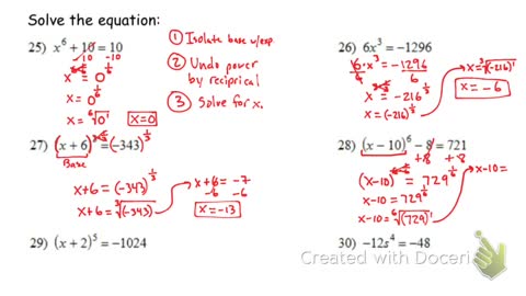 Rational Exponents part 3