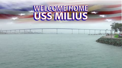 USS Milius Homecoming San Diego, 2012