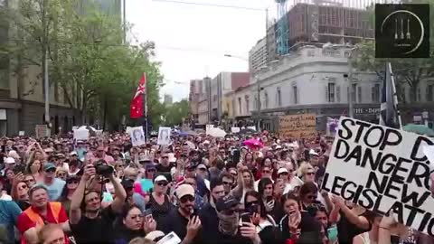 Fanos - powerful speech at Melbourne kill the bill rally