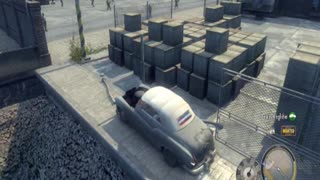 Mafia 2 - Getting through invisible walls in the docks (without cheats/mods)