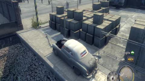 Mafia 2 - Getting through invisible walls in the docks (without cheats/mods)