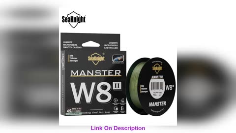 Best Seller SeaKnight Brand W8 II Series Fishing Lines 8 Weav