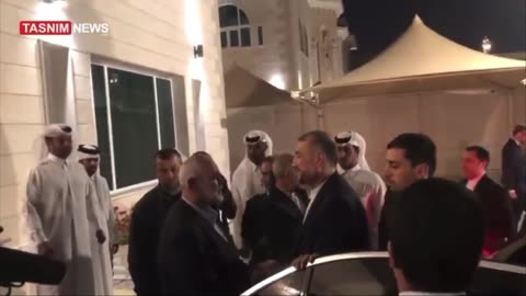 Iranian Foreign Minister Hossein Amirabdollahian met with Hamas leader Ismail Haniyeh in Quatar