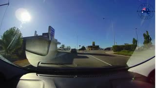 Driver Flips Upside Down - Dash Cam Footage