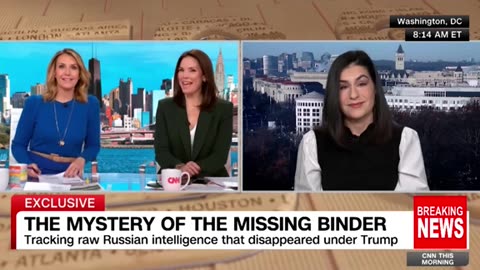 HOTNEWS Highly classified binder went missing in Trump's final days 📰📰