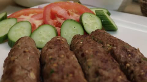 How to make delicious restaurant-style Beef Seekh Kabab : )