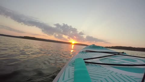 Paddling to the Sunrise