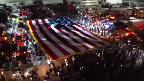 FREEDOM LOVERS"The People's Convoy" Monrovia, Indiana 🇺🇸.