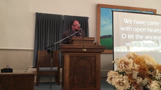 Pastor Gene Miller's sermon at Castleberry Baptist Church on November 5, 2023.