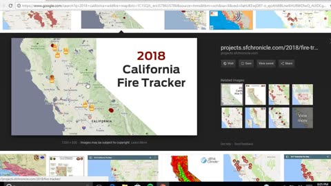 CALIFORNIA WILDFIRES-DIRECT ENERGY WEAPON ATTACK(July, 2018)