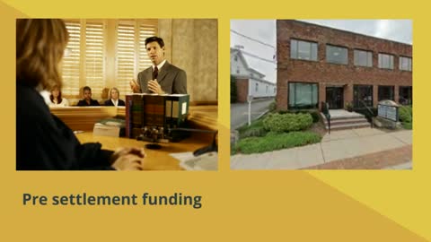 Pre settlement funding
