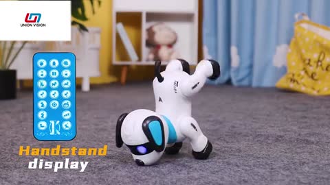 Smart Intelligent Programming Dancing Stunt Dog Toy Robot