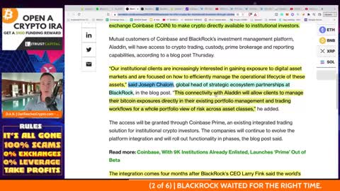 Blackrock playbook Crypto News