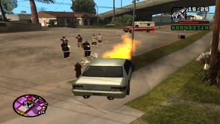 GTA San Andreas Gangs Wars Fail