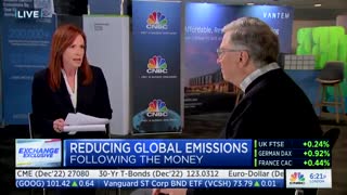 Bill Gates praises Blackrock and tells businesses that climate taxes are on the way.