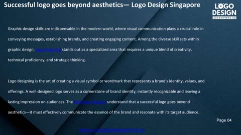 Successful logo goes beyond aesthetics — Logo Design Singapore