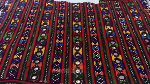 embroidered hair pony 2021 || Balochi embroidered ponybands || best ribbon for girls || World Info