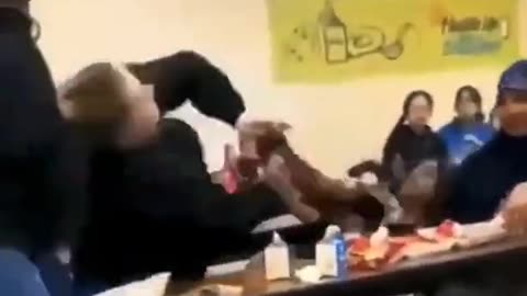Bully gets beat up for bullying muslim girl