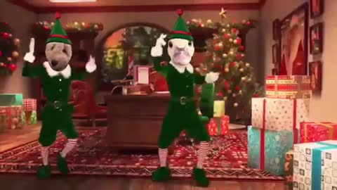 Funny Cute Animals Elf Yourself Christmas Dance