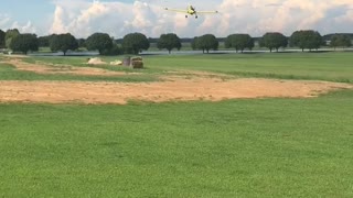 Cropduster pool flyover
