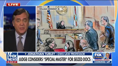 Jonathan Turley makes case for Trump 'special master'