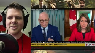 Danielle Smith DESTROYS WOKE CBC Host