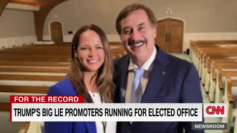 They promoted Trump's election lies. Now they're running for office