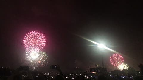 fireworks in sydney 2020