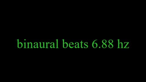 binaural beats 6 88 hz