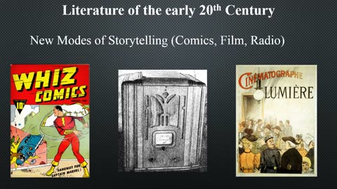 Trends and Influences on American Literature in the Early 20th Century