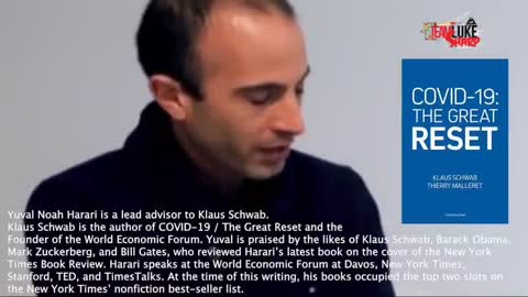 Lead advisor to the WEF, Yuval Noah Harari, call us useless humans and more.