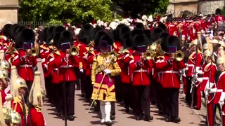British royals arrive for Order of the Garter ceremony