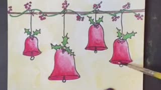 DIY Jingle Bells Christmas Card