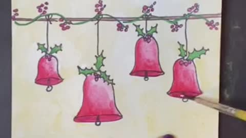 DIY Jingle Bells Christmas Card