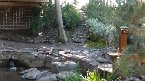 Idaho Falls Friendship Garden Waterfalls