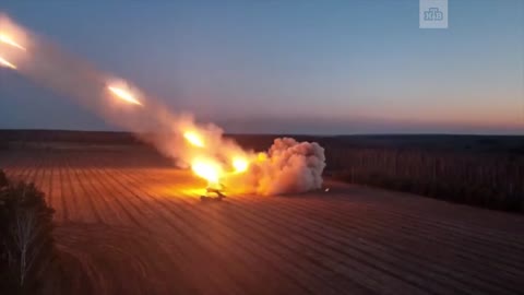 Uragan vaporizing the fortification of the Ukrops