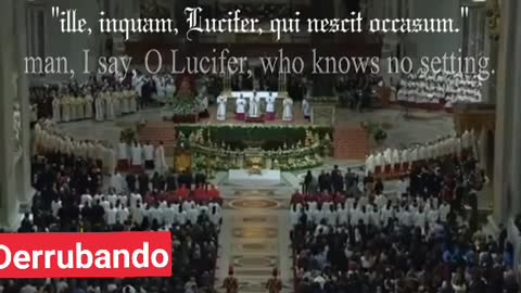 Pope announces the coming to Light of Lucifer the AntiChrist