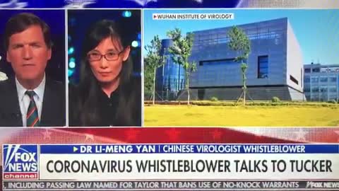 Dr. Li-Meng Yan on Tucker Carlson Sept. 15th 2020 Part II