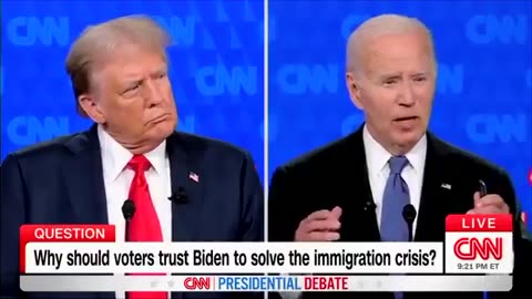 Trump responding to these “words” from Joe Biden lol