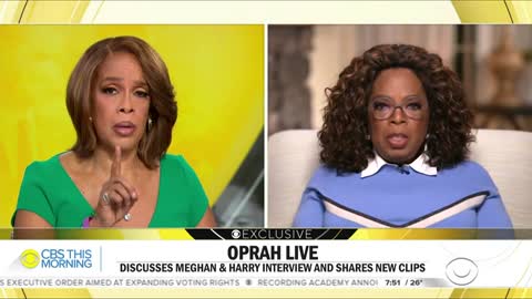 Oprah Speaks after Megan and Harry Interview