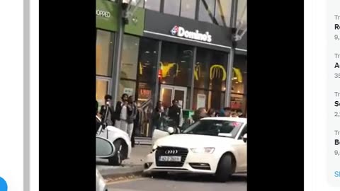 BLACKS RAMMING CARS INTO ONE ANOTHER IN ((((IRELAND))))