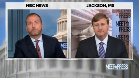 Gov. Reeves Uses Fauci's Own Words to Deflect Chuck Todd's Vaccine Mandate Argument