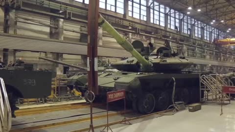 🇷🇺UVZ showed footage of the production and testing of the T-90M