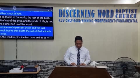 Maka-mundo ka ba? (Warning Against Worldliness) Part 2 (Baptist Preaching - Ph)