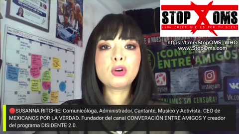Susanna Ritchie. México Digo STOP ❌ OMS