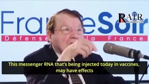 RIP Luc Montagnier: Outraged at the vaccinating of children