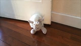 Crazy Lamb Door Stop