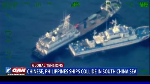 Chinese, Philippines Ships Collide In South China Sea