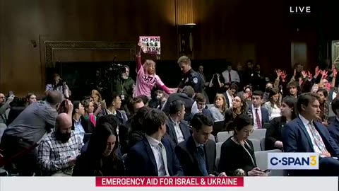 Anti-War activists with CODEPINK interrupt Antony Blinken to demand an immediate ceasefire in Gaza