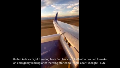 PASSENGER CAPTURES SHOCKING VIDEO OF ‘WING COMING APART’IN FLIGHT